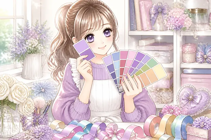 推し色の配色に使えるアプリ|カラーコードでグッズ作りを楽しむ